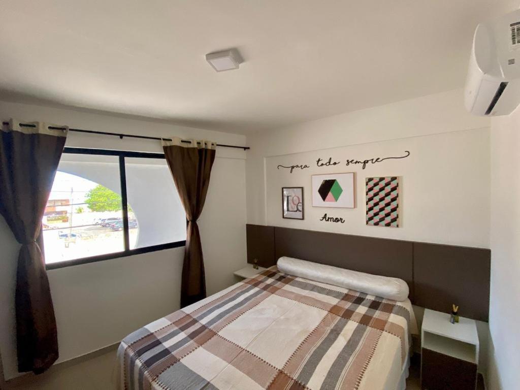 Apto Novo, Completo - 2 Quartos - Vista Mar - Localizacao Privilegiada - 80m Da Praia * Natal