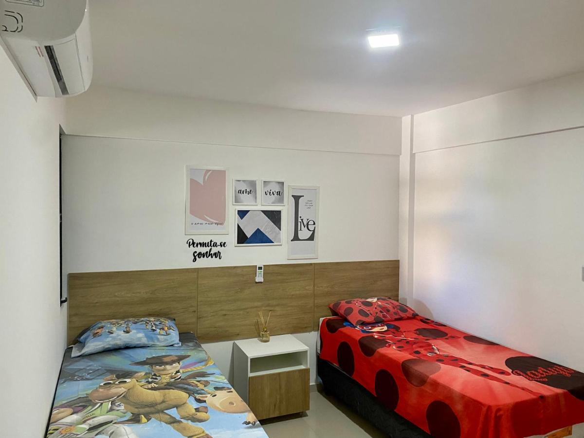 Apto Novo, Completo - 2 Quartos - Vista Mar - Localizacao Privilegiada - 80m Da Praia